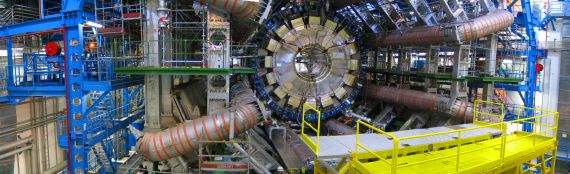 a scene at CERN
